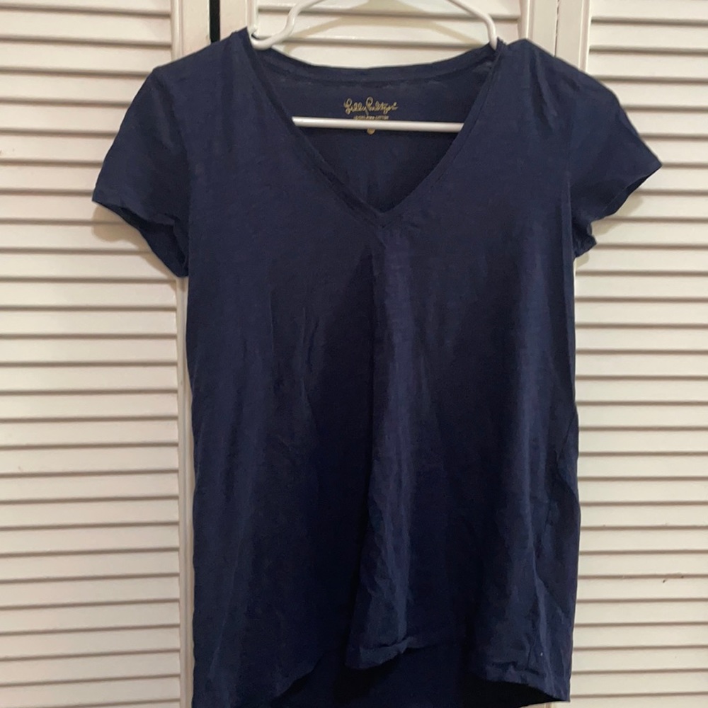 XXS Lilly Pulitzer Navy T shirt